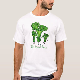 Camiseta T do grupo dos brócolos
