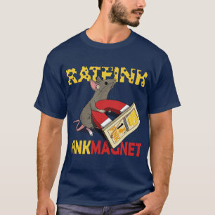 Camiseta T do ímã do Fink dos homens