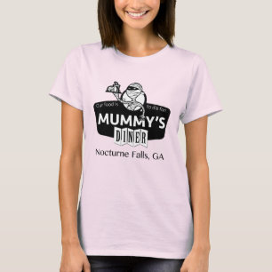 Camiseta T do jérsei do comensal da mamã