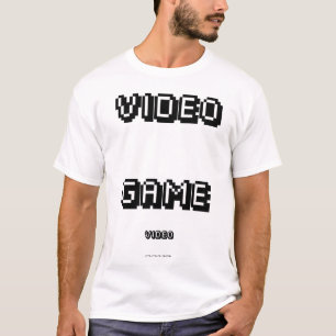 Camiseta T do JOGO DE VÍDEO