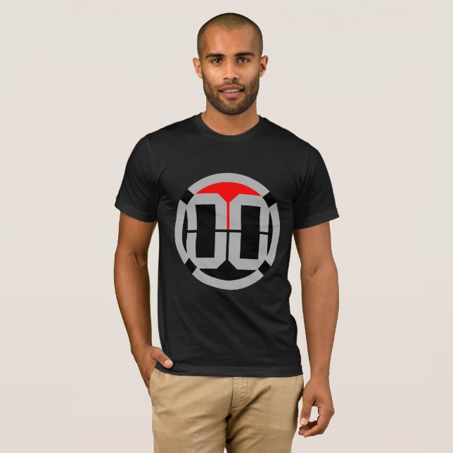 Camiseta T do logotipo de 00 LVL (Frente Completa)
