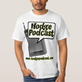 Camiseta T do logotipo de Hodgepodcast