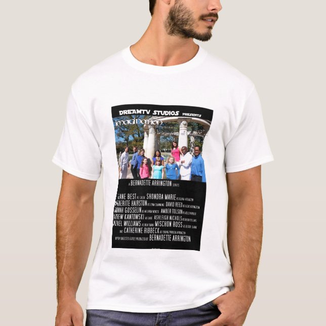 Camiseta T do molde da imaginação (Frente)