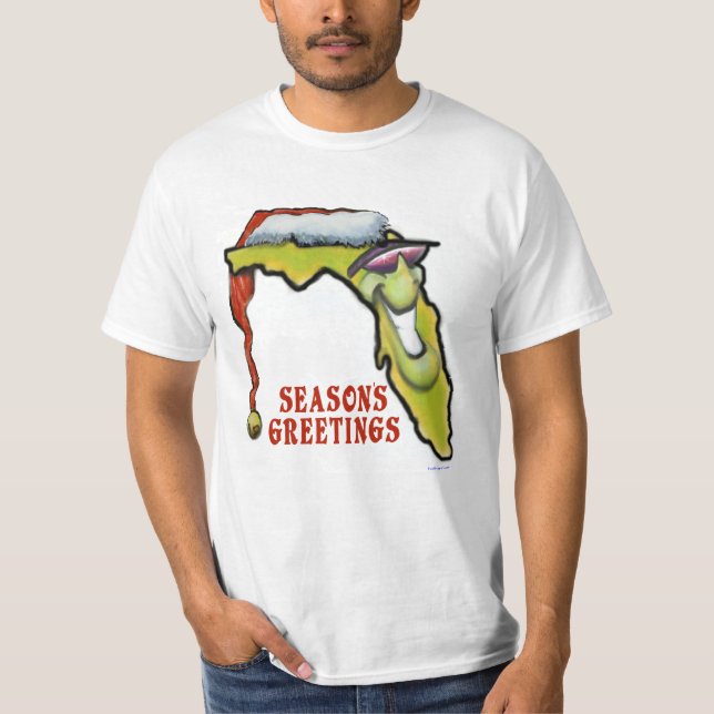 Camiseta T do Natal de Florida (Frente)