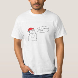 Camiseta T do papai noel