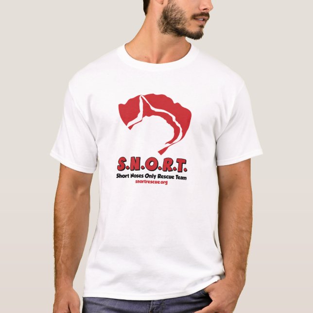 Camiseta T do perfil do SNORT (Frente)