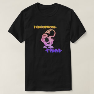 Camiseta T do Preenchimento do Microfone