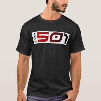 Camiseta T do preto 501