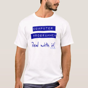 Camiseta T do programador de computador