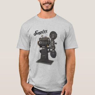 Camiseta T do projetor ''Simplex'' de 35 mm