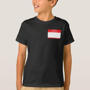 Camiseta T do pronome de Trans* Kiddo