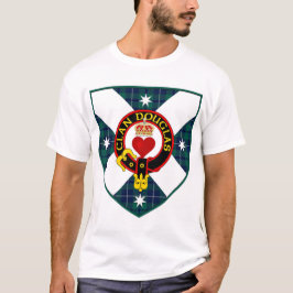 Camiseta T do protetor de Douglas do clã
