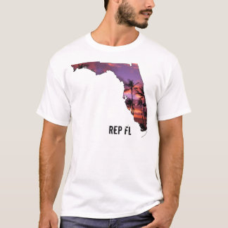 Camiseta T do representante FL