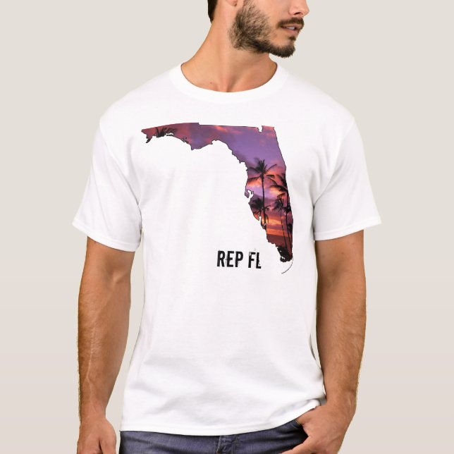 Camiseta T do representante FL (Frente)