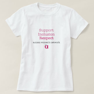 Camiseta T do respeito da inclusão do apoio