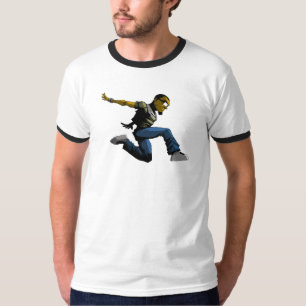 Camiseta T do salto de Logik