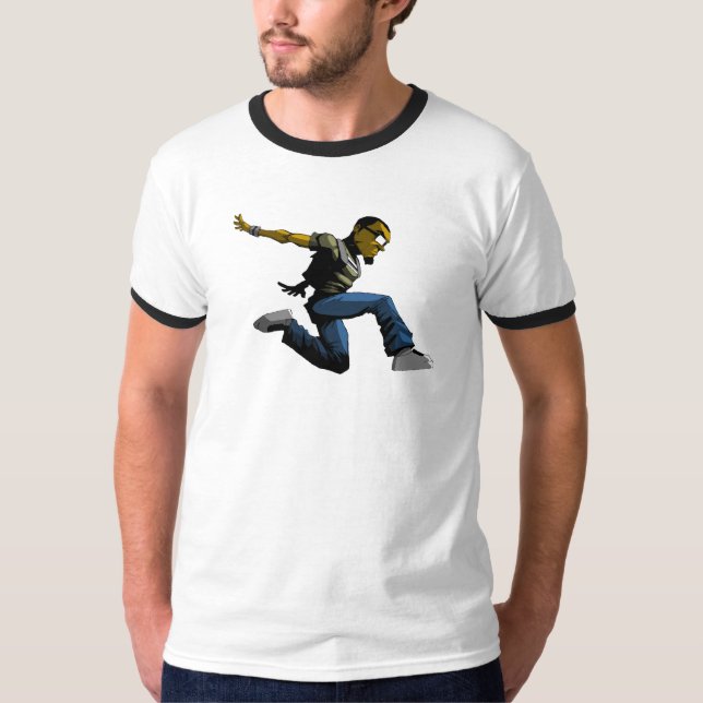 Camiseta T do salto de Logik (Frente)