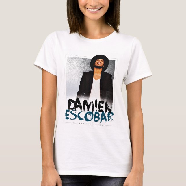 Camiseta T do "sorriso" de Damien Escobar (Frente)
