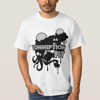 Camiseta T do Splatter assustador" do ajustado de