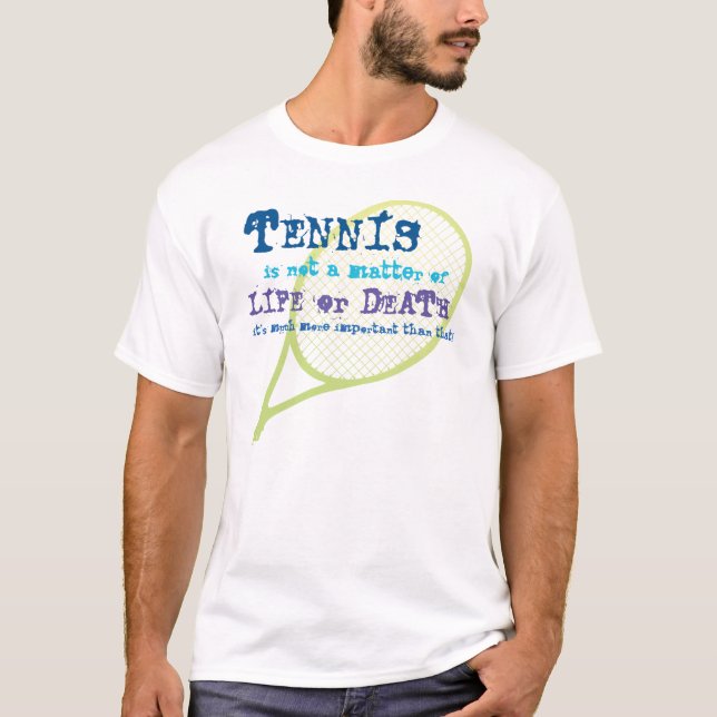 Camiseta T do tênis (Frente)