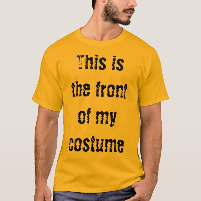 Camiseta T do traje (Frente)
