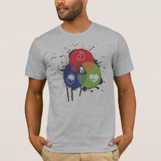 Camiseta T do Trifecta do diagrama de Venn