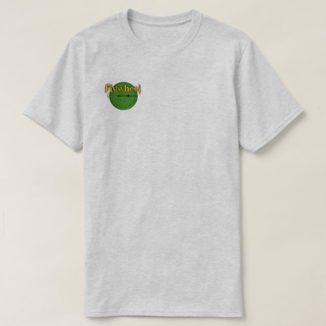 Camiseta T do volante (Frente do Design)