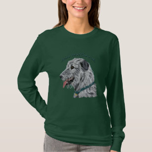 Camiseta T do Wolfhound irlandês