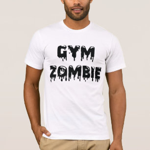 Camiseta T do zombi do Gym