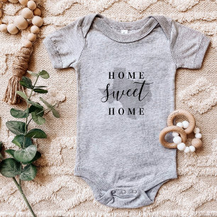 Camiseta T doce Home do estado de origem de Texas