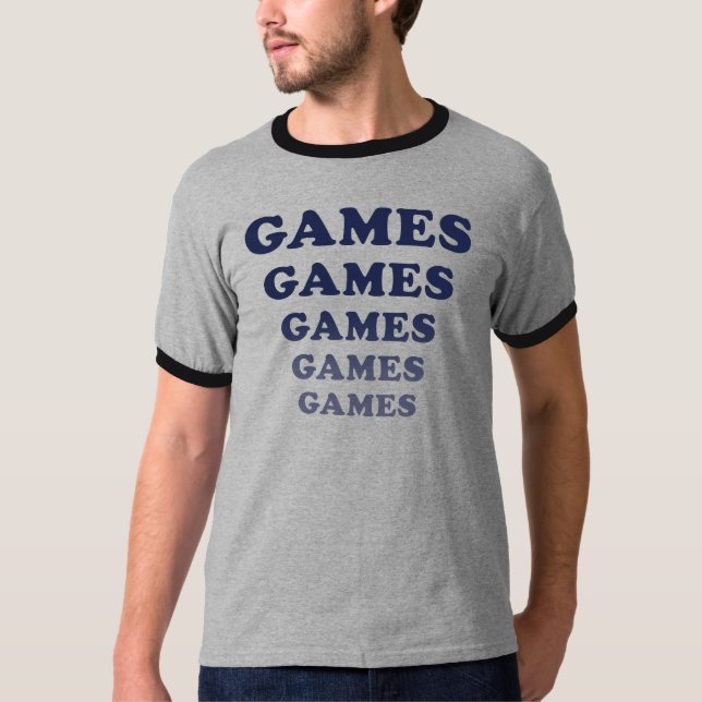 Camiseta T dos jogos de Adventureland (Frente)