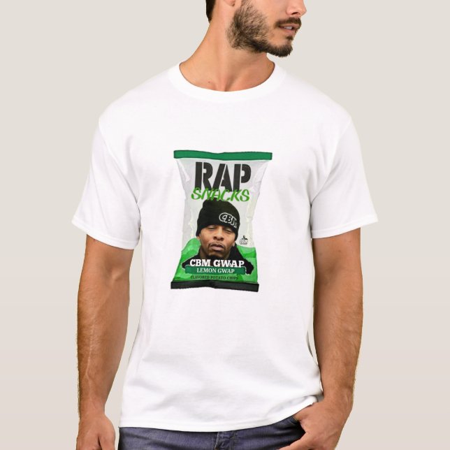 CAMISETA T DOS PETISCOS DO RAP DE CBM GWAP (Frente)