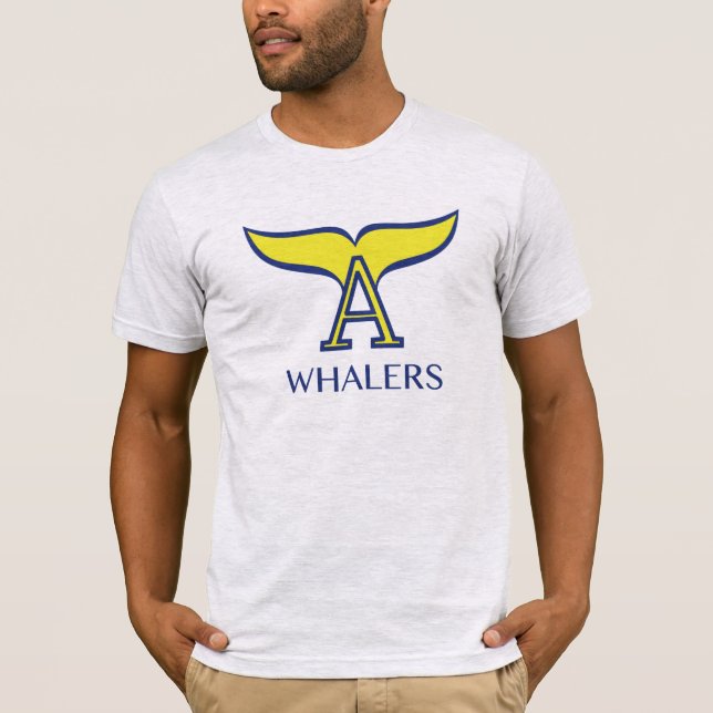 Camiseta T dos Whalers (Frente)