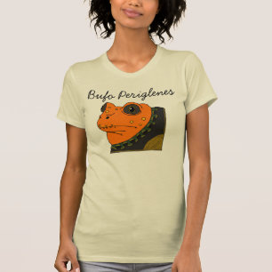 Camiseta T dourado do memorial do sapo