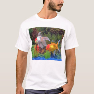 Camiseta T Dourado dos peixes