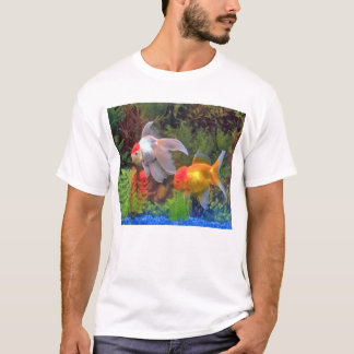 Camiseta T Dourado dos peixes