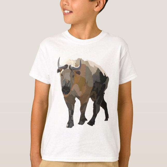 Camiseta T é para Takin (Frente)