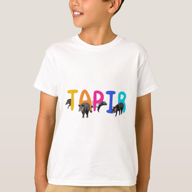 Camiseta T é para Tapir (Frente)