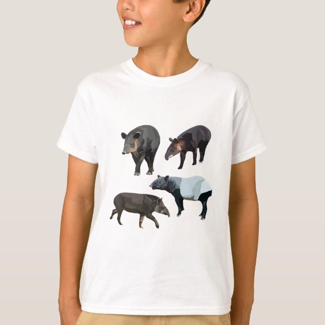 Camiseta T é para Tapir (Frente)