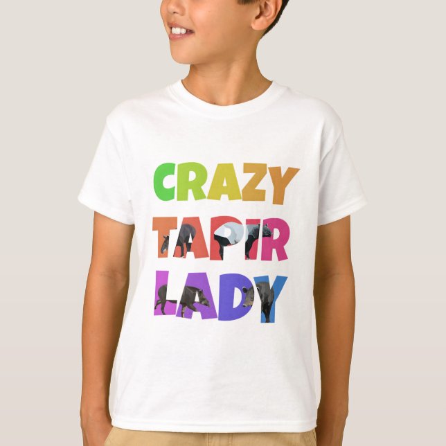 Camiseta T é para Tapir (Frente)