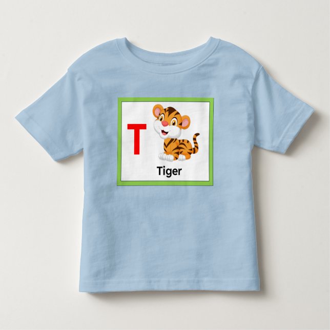 Camiseta T é para Tiger (Frente)