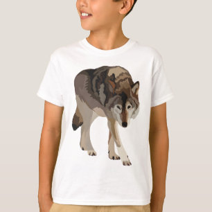 Camiseta T é para Timber Wolf