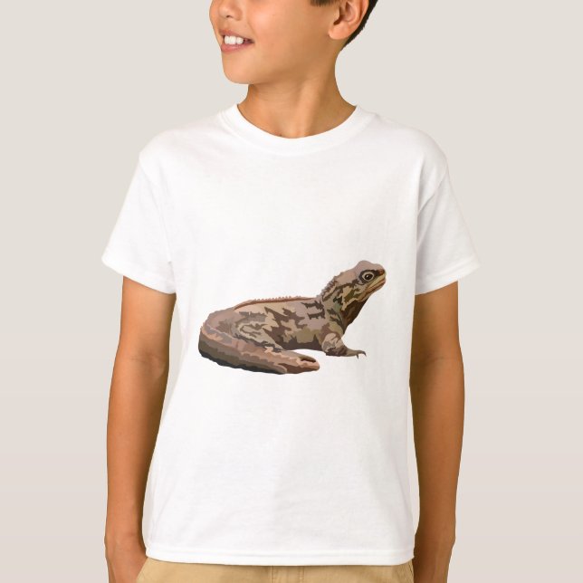 Camiseta T é para Tuatara (Frente)