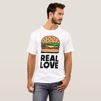 Camiseta "T engraçado dos amantes do fast food do