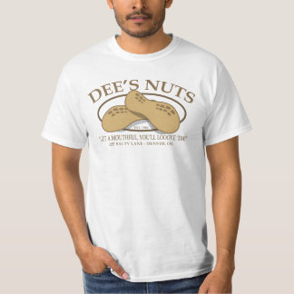 Camiseta T engraçado dos loucos de Dee