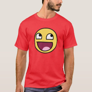 Camiseta T épico do adulto da cara