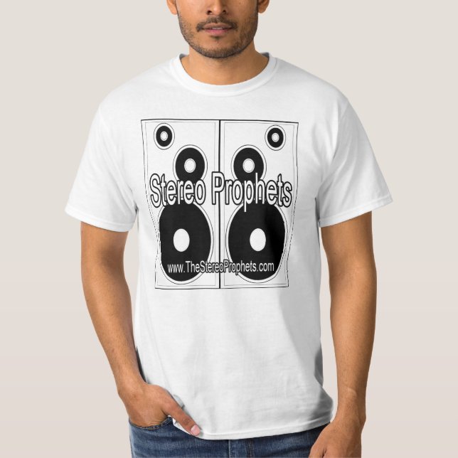 Camiseta T estereofónico 2 dos profetas (Frente)