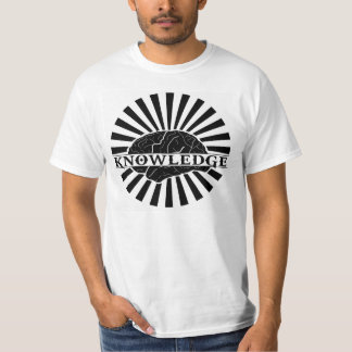 Camiseta T "estourado" do conhecimento
