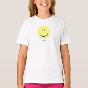 Camiseta T feliz da cara