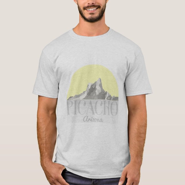 Camiseta T gráfico - arizona de Picacho (Frente)